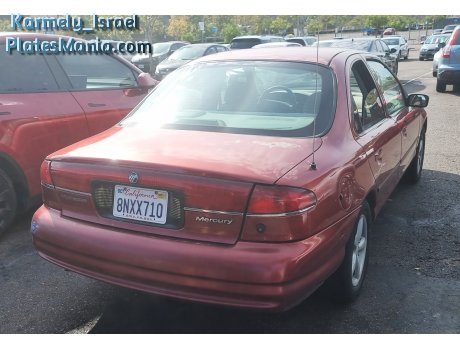 8NXX710, Mercury Mystique