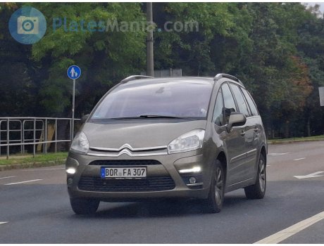 BOR FA 307, Citroёn C4 Picasso/SpaceTourer