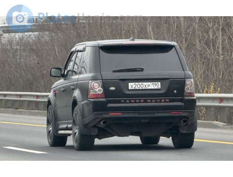 х200хр190, Land Rover Range Rover Sport