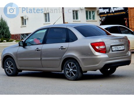 у006рр34, Lada (VAZ) 2190 Granta