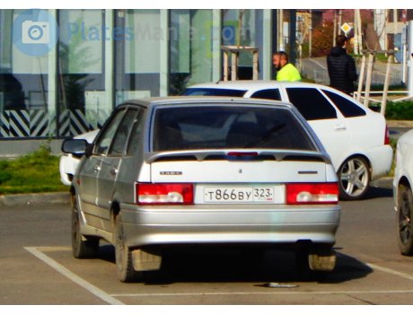 т866ву323, Lada (VAZ) 2114