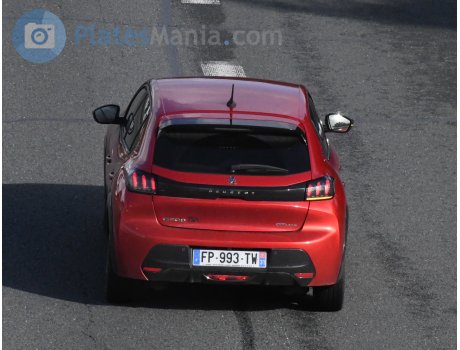 FP-993-TW, Peugeot 208