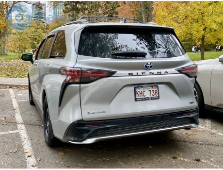 KHC 738, Toyota Sienna