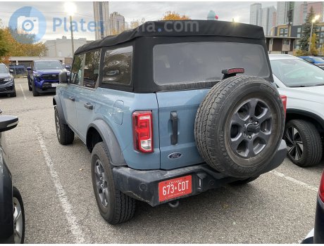 673-CDT, Ford Bronco