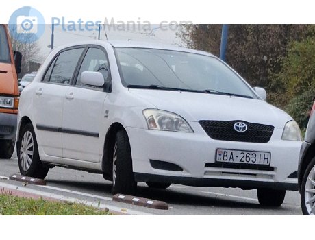 BA-263IH, Toyota Corolla