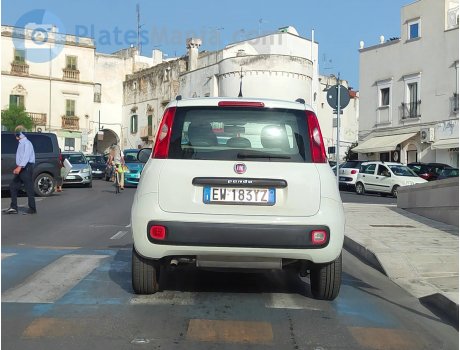 EW 183 YZ, FIAT Panda