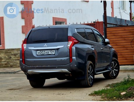 н002ав134, Mitsubishi Pajero Sport