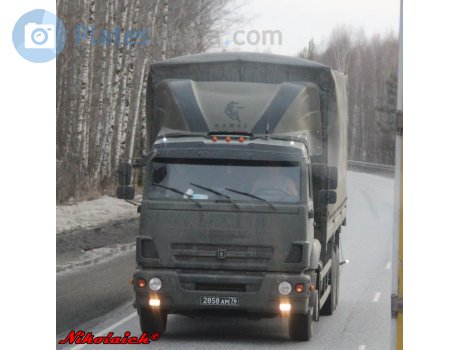 2858 ам 76, KamAZ 6511