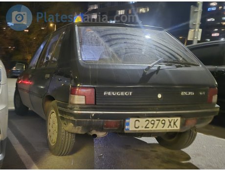 C 2979 XK, Peugeot 205