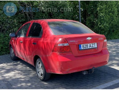 628 AZT, Chevrolet Aveo