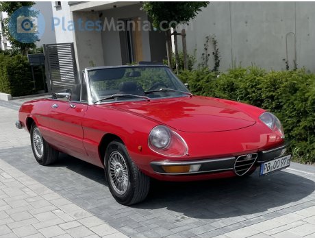 PB OO 97H, Alfa Romeo Spider