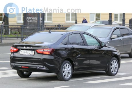 о063кс98, Lada (VAZ) Vesta