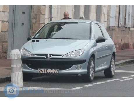 241 CJE 77, Peugeot 206