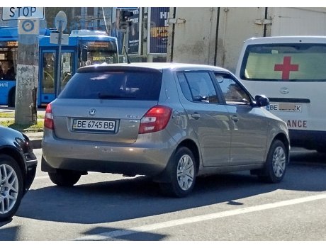 BE 6745 BB, Skoda Fabia