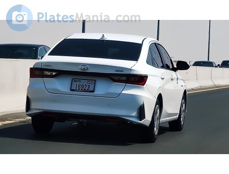 DD 16923, Toyota Yaris