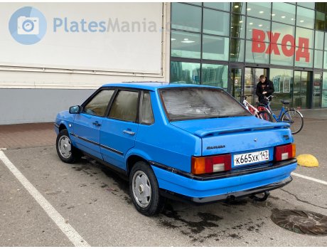 к665хк147, Lada (VAZ) 21099