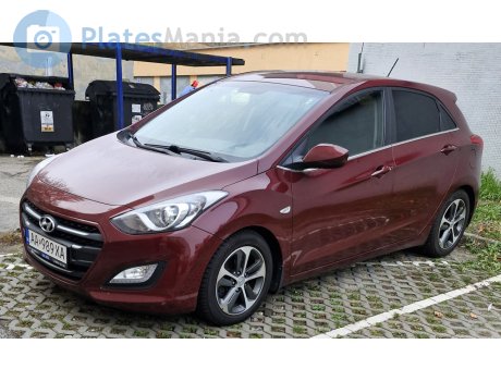 AA 989XA, Hyundai i30