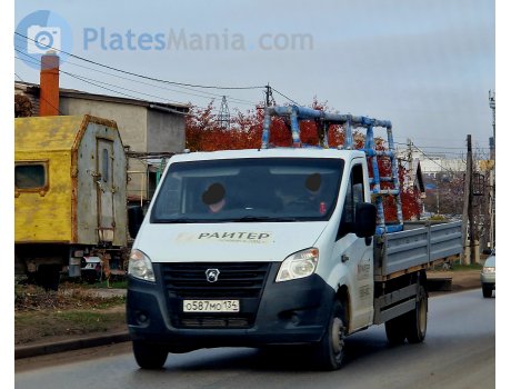 о587мо134, GAZ ГАЗель Next