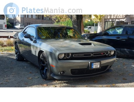 AA CX-452, Dodge Challenger