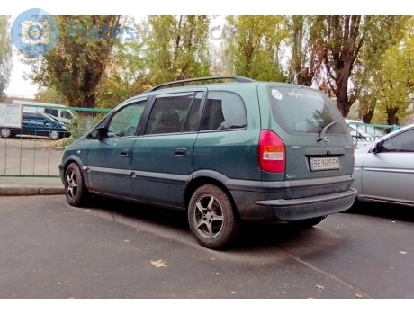 BE 9605 EM, Opel Zafira