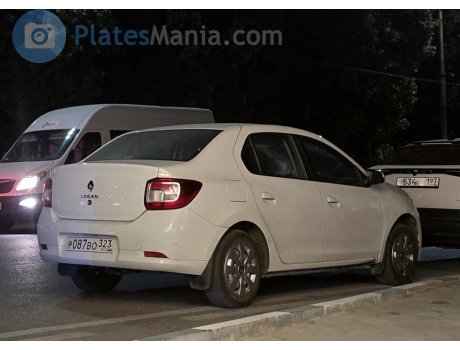 р087во323, Renault Logan