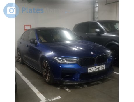 о777мк177, BMW M5