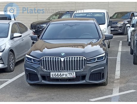 е666рх197, BMW 7 Series