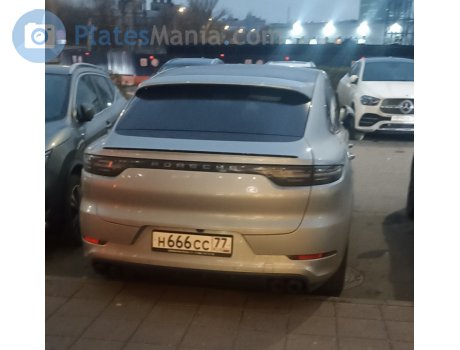 н666сс77, Porsche Cayenne