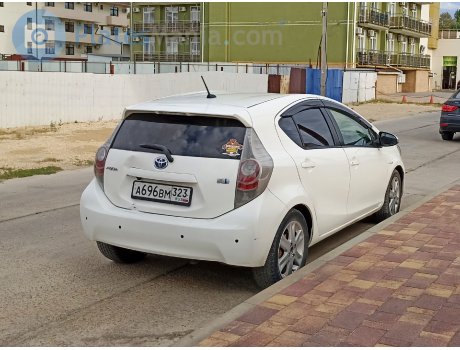 а696вм323, Toyota Aqua