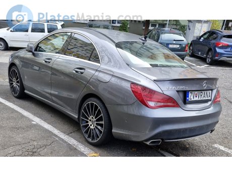 ZV-VRANA, Mercedes-Benz CLA-Klasse