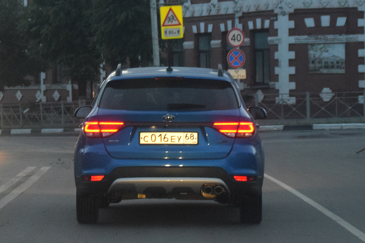 с 016 еу 68, Kia Rio 4th gen X-Line Hatch (FB; CIS-market), 2017–2020