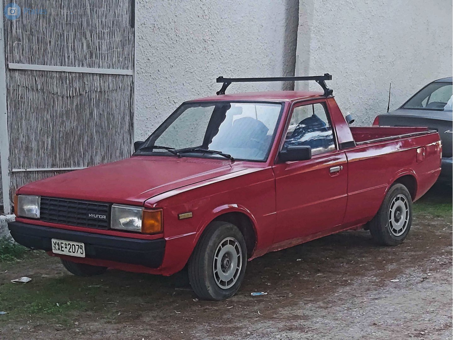 XAE-2073, Hyundai Pony 2nd gen Pickup (110), 1982–1990