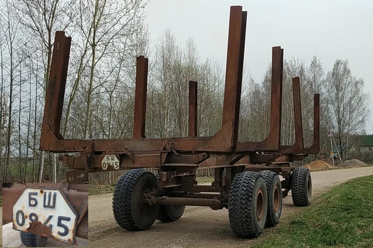 БШ 0945, Trailers for special vehicles (1977) 