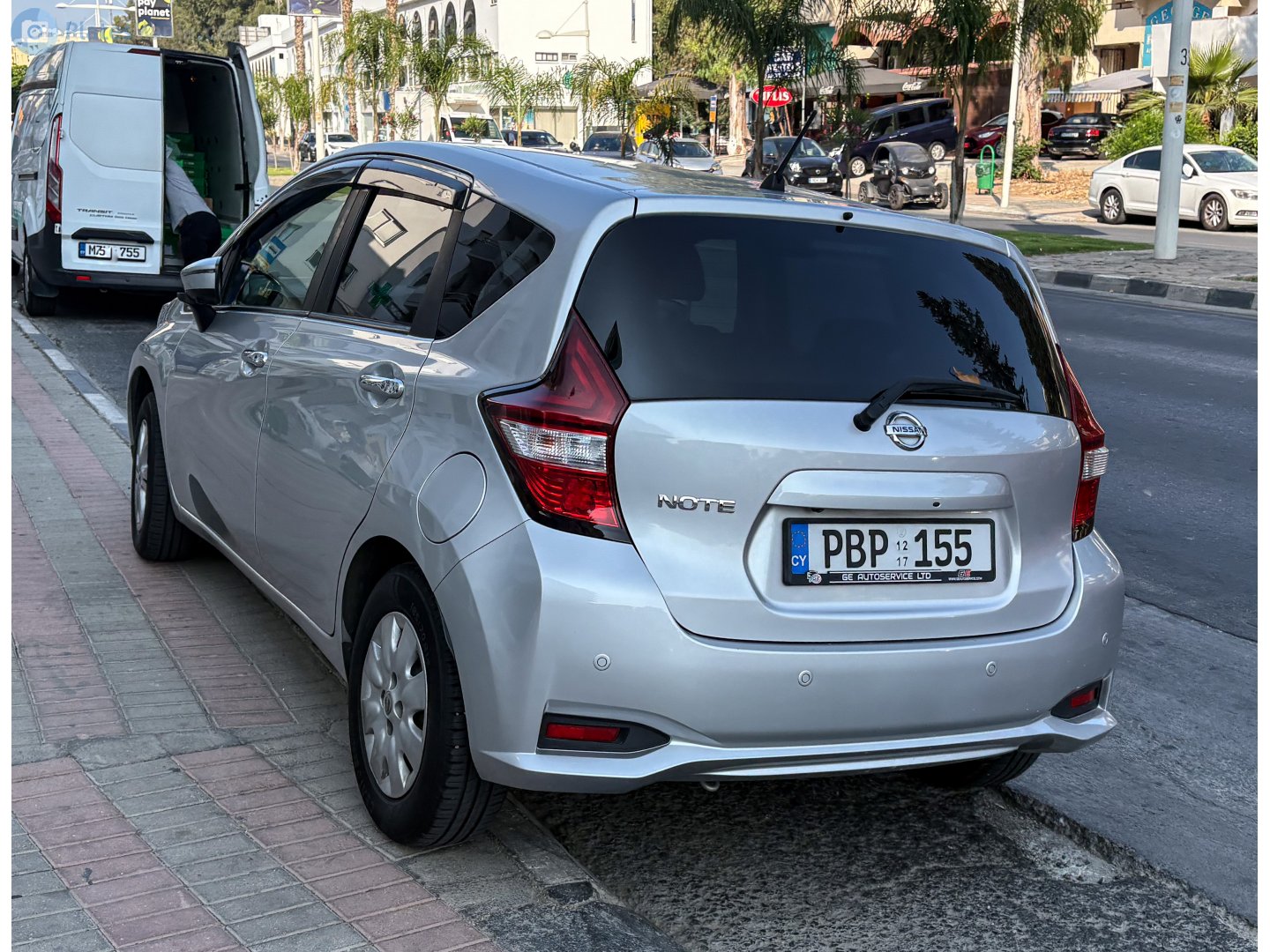 PBP 155, Nissan Note 2nd gen (E12), 2012–2020