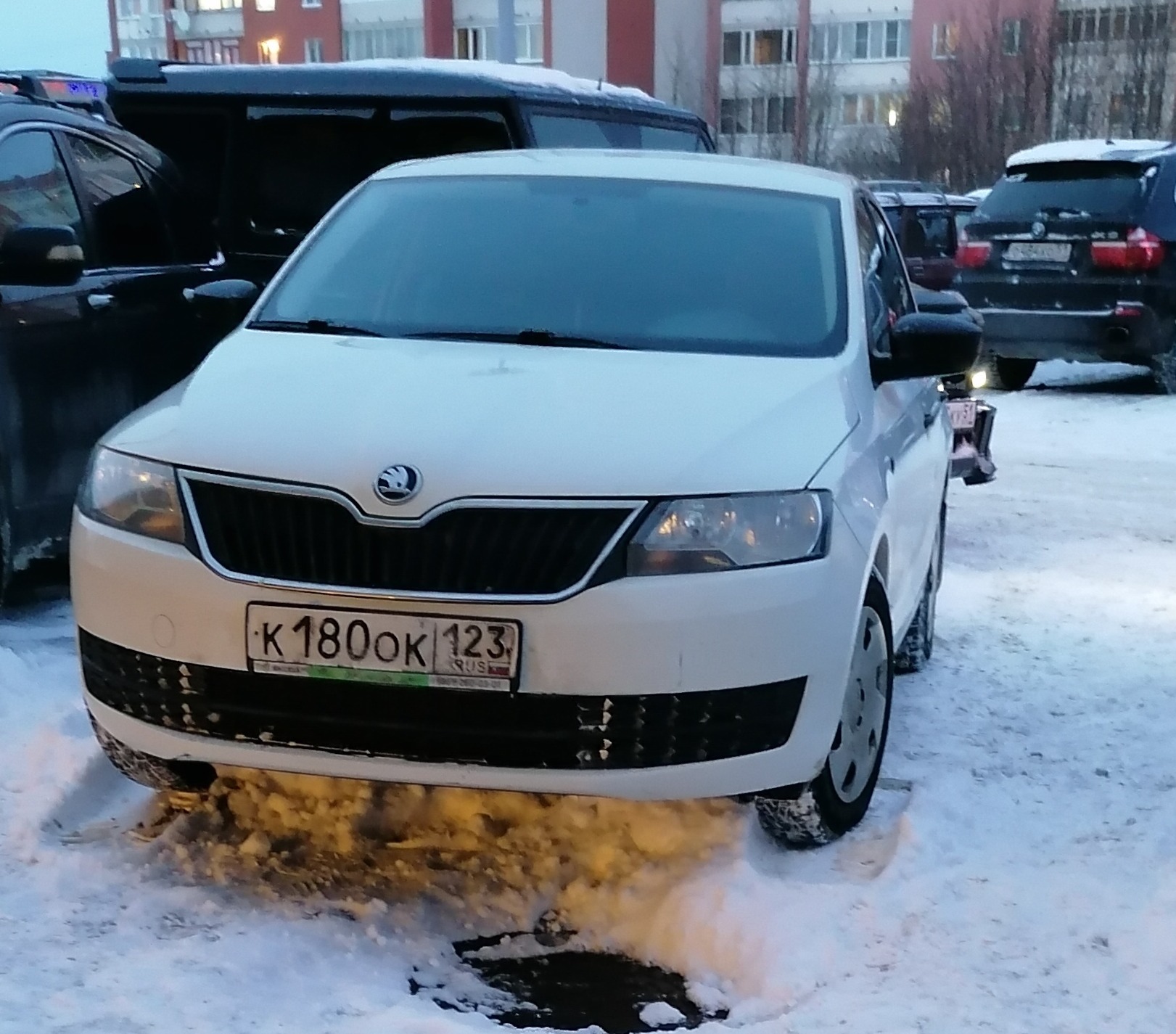 к 180 ок 123, Skoda Rapid 