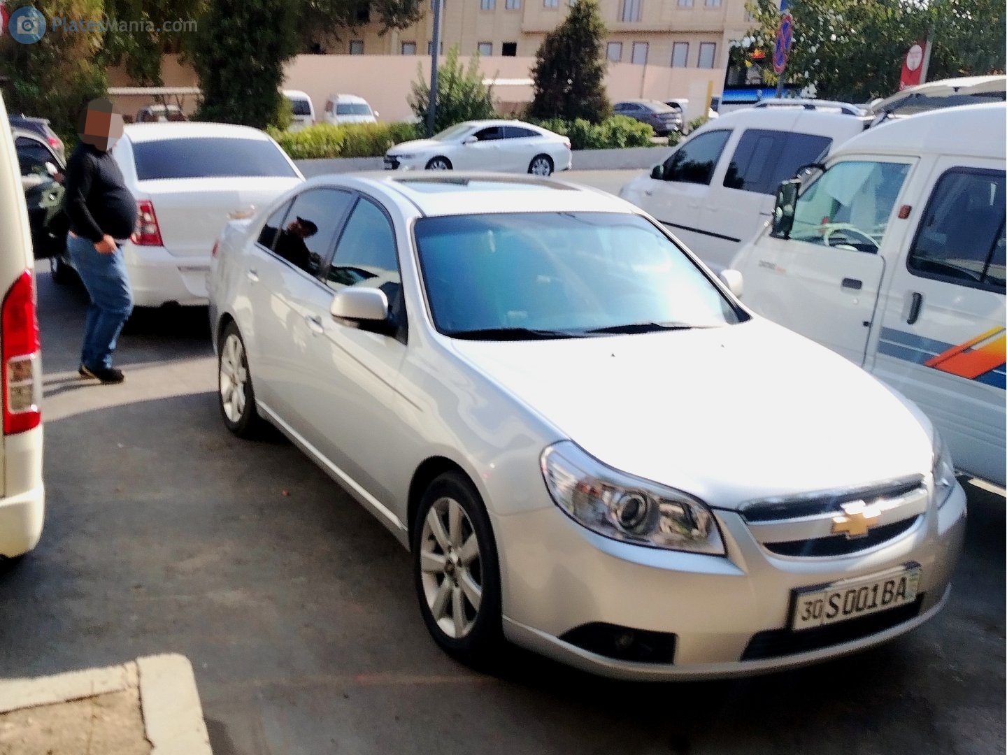 30 S 001 BA, Chevrolet Epica 2nd gen (V250), 2006–2012 (–2014 for CN-market)