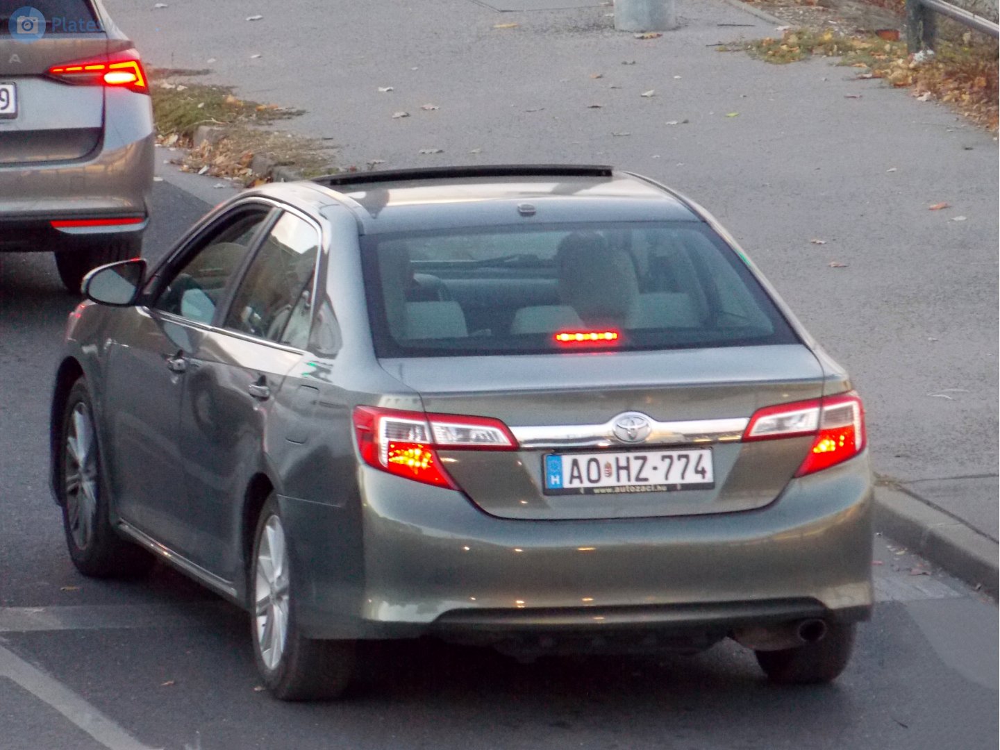 AO HZ-774, Toyota Camry 7th gen (Altise, Atara) (XV50; NA- and AU-market), 2011­–2014