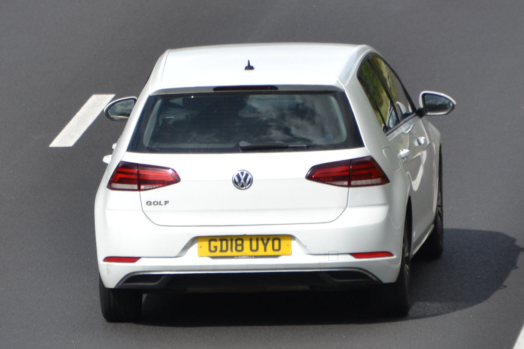 GD18UYO, Volkswagen Golf 7th gen 5-door Hatch (5G), facelift, 2017–2021