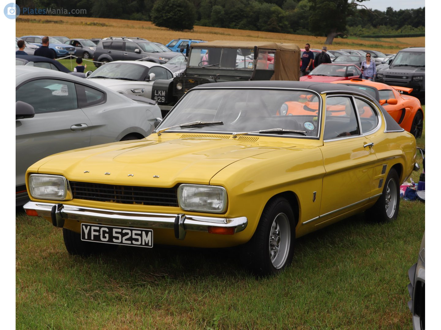YFG525M, Ford Capri 1st gen (MkI / ECJ), 1969–1974