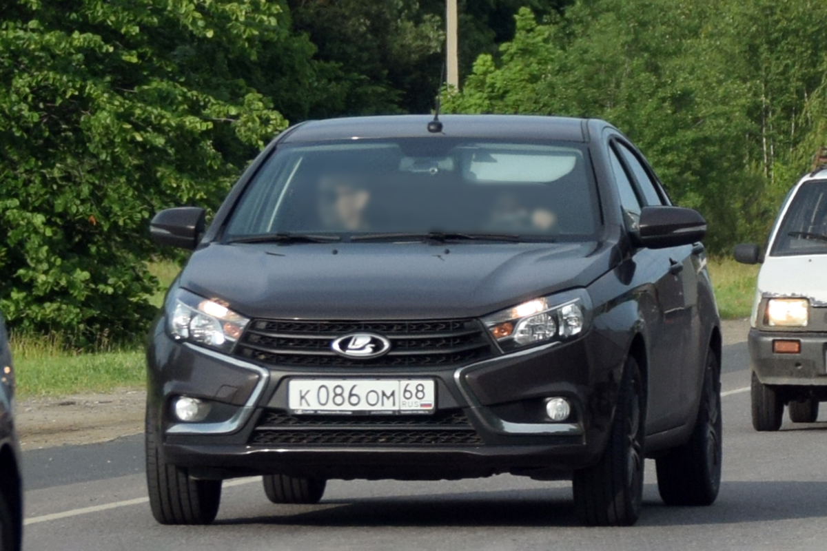 к 086 ом 68, Lada (VAZ) Vesta 1st gen Sedan (GFL), 2015–2022