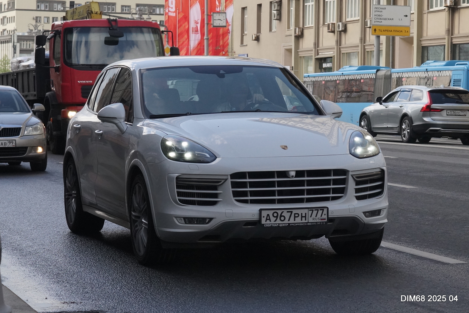 а 961 рн 777, Porsche Cayenne 2nd gen (958; 92A), facelift, 2014–2017