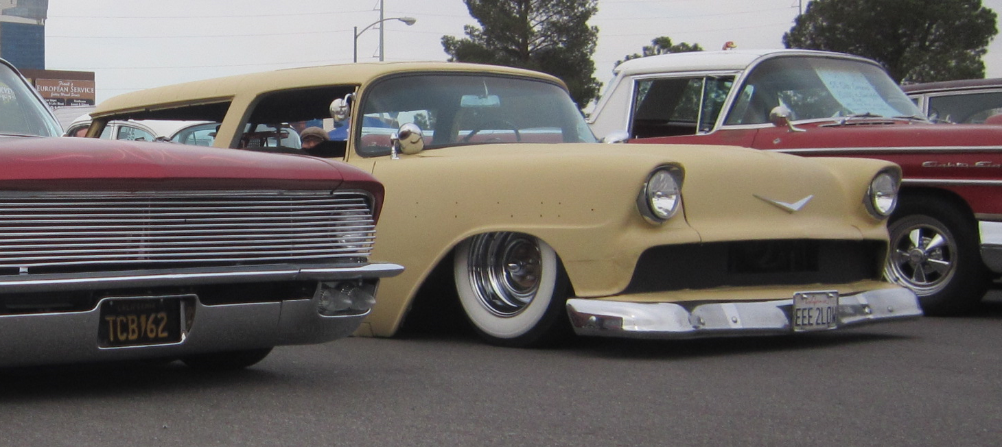 EEE 2LOW, Chevrolet Nomad 1st gen 1956 (2429-1064; A-body), 1st facelift, 1955–1956