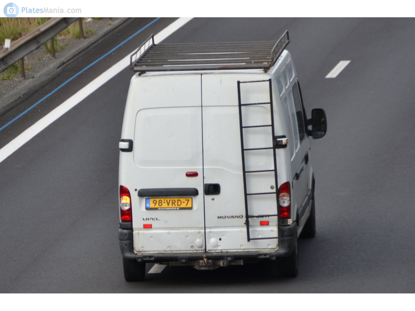 98-VRD-7, Opel Movano 1st gen Van (A; X70), facelift, 2003–2010