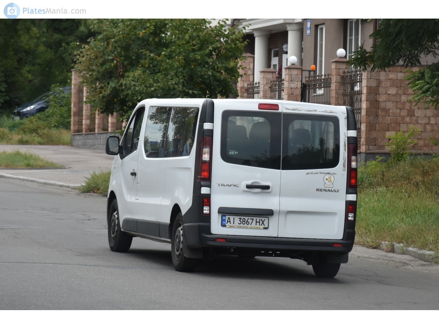 AI 3867 HX, Renault Trafic 3rd gen (X82), 2014–2021