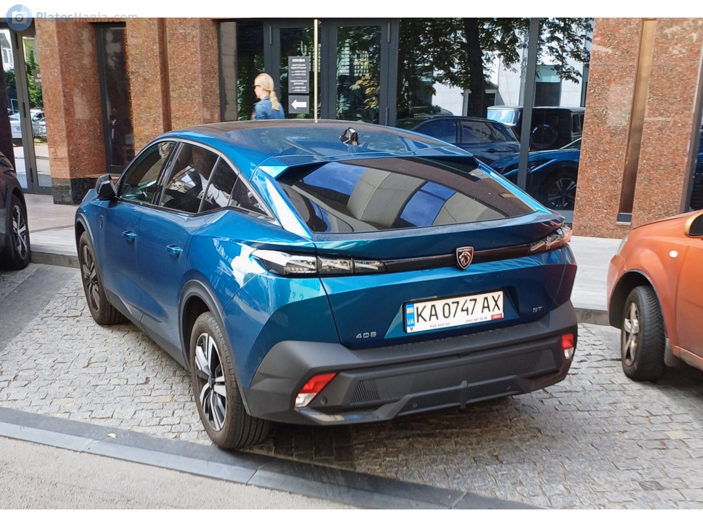 KA 0747 AX, Peugeot 408 3rd gen (X) Crossover-Coupé (P54; Global-market), 2022–