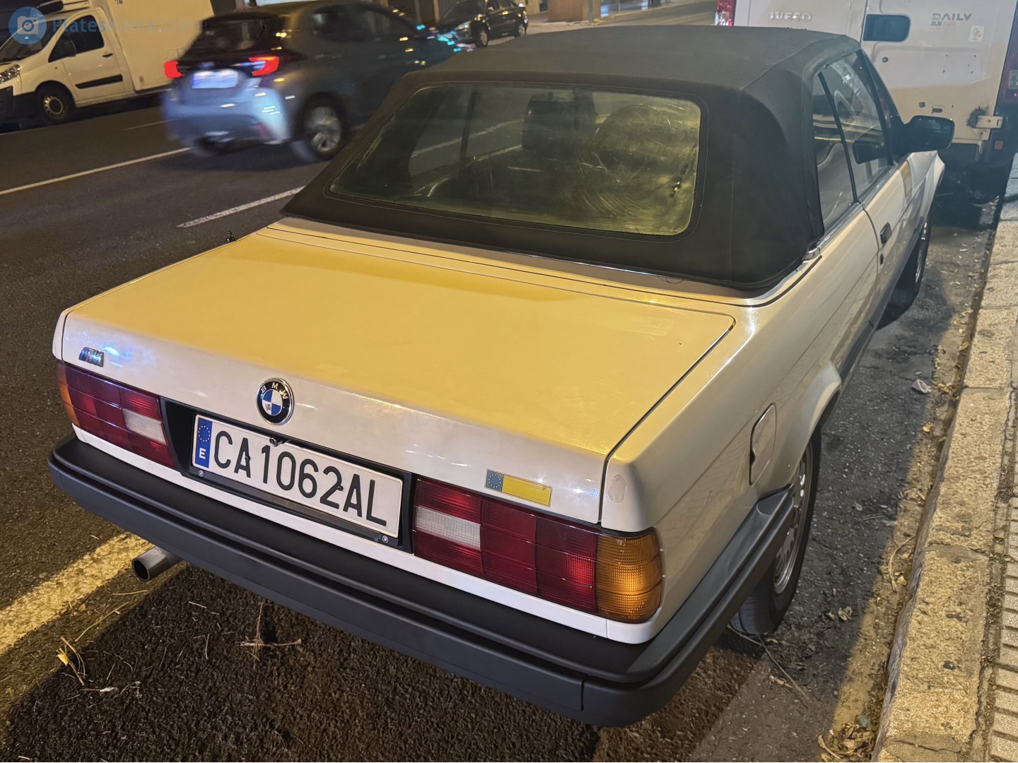 CA 1062 AL, BMW 3 Series 2nd gen Convertible (E30), 1985–1994