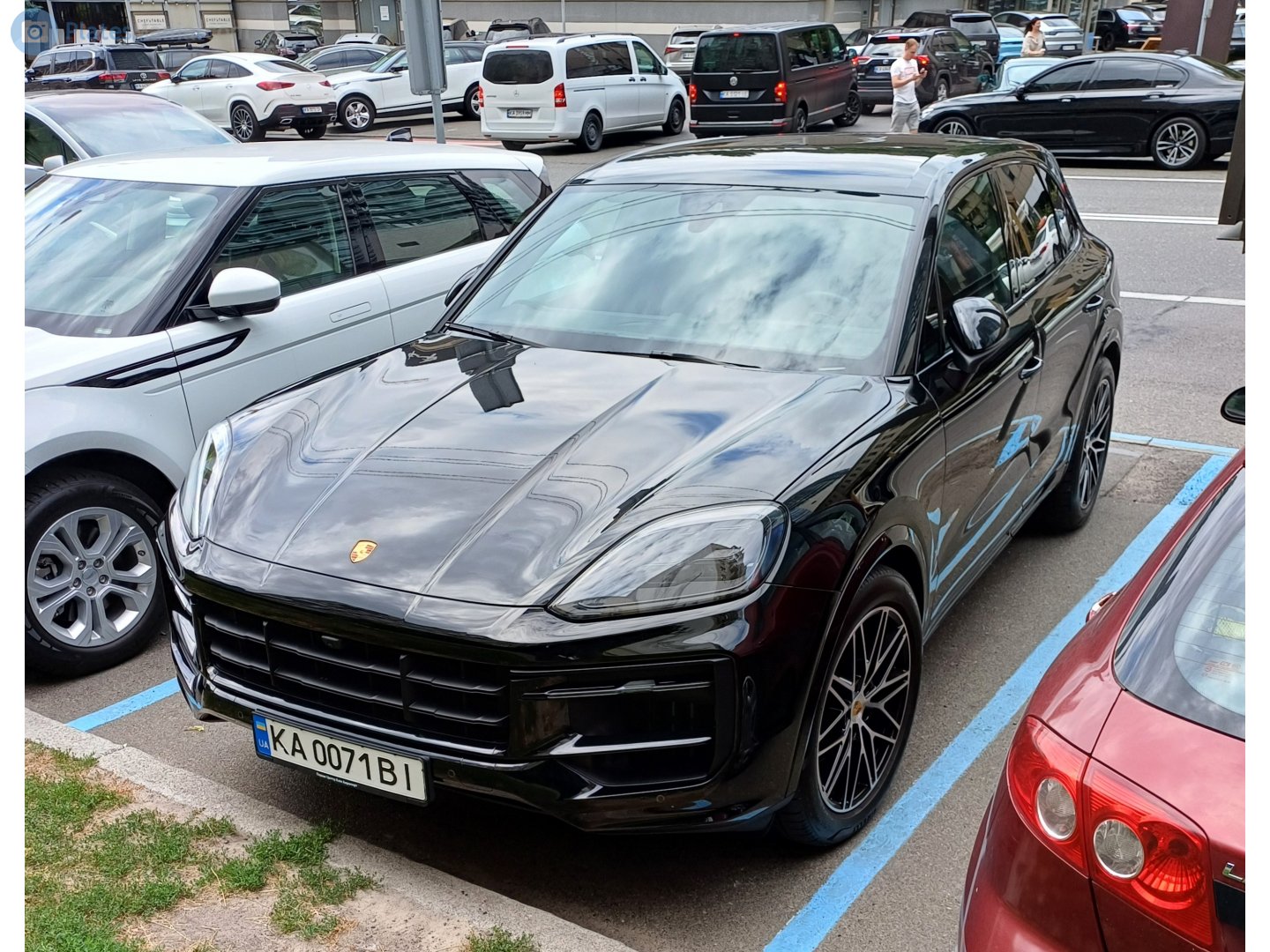 KA 0071 BI, Porsche Cayenne 3rd gen SUV (PO536; 9Y0), facelift, 2023–