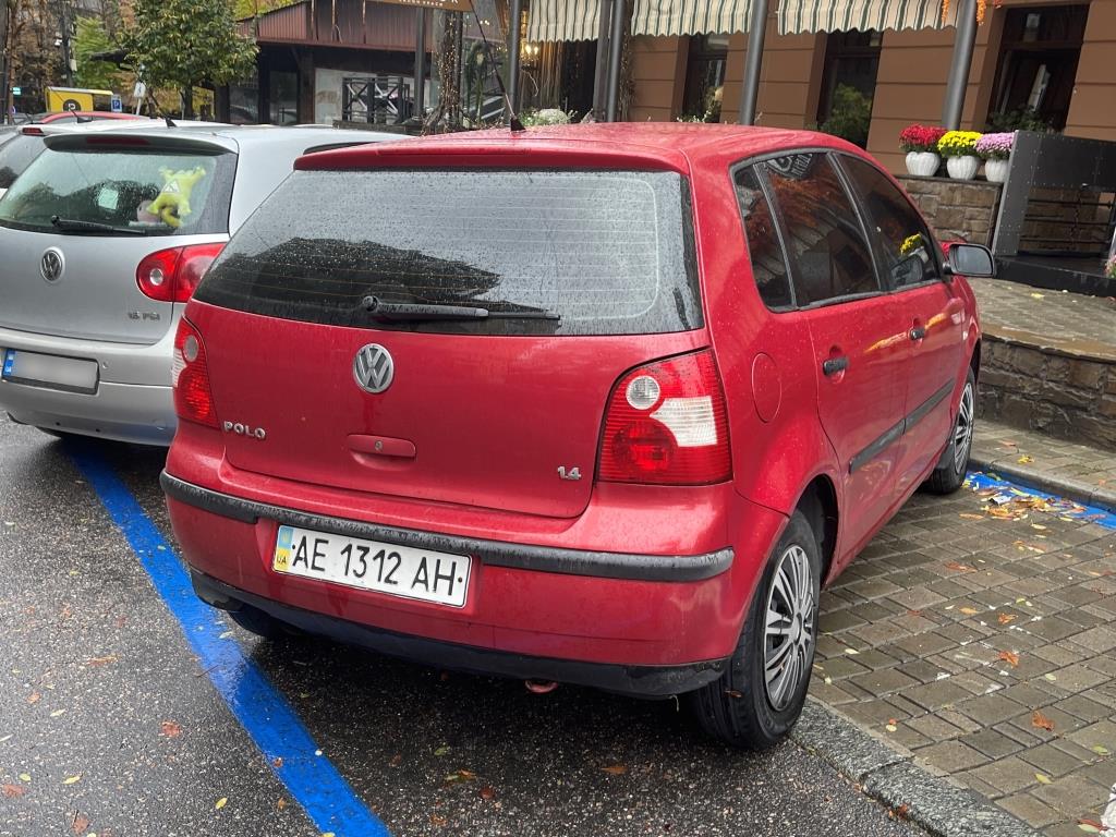 AE 1312 AH, Volkswagen Polo 4th gen 5-door Hatch (9N), 2001–2005