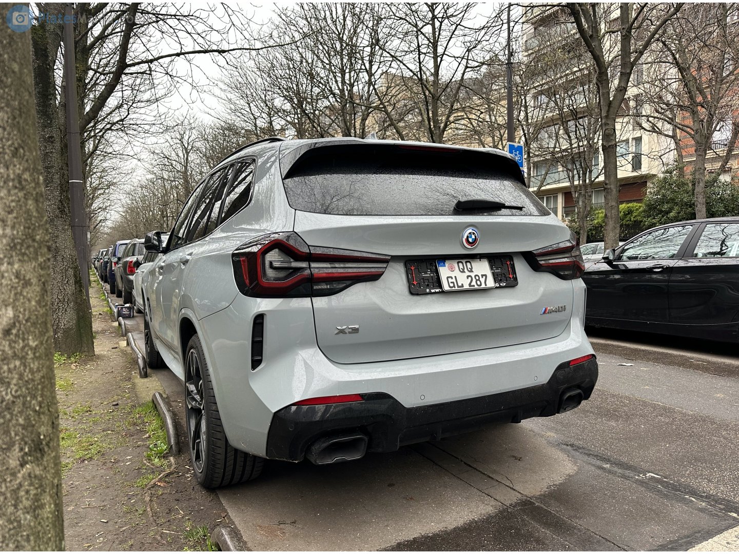 QQ GL 287, BMW X3 3rd gen (G01), facelift, 2021–2024