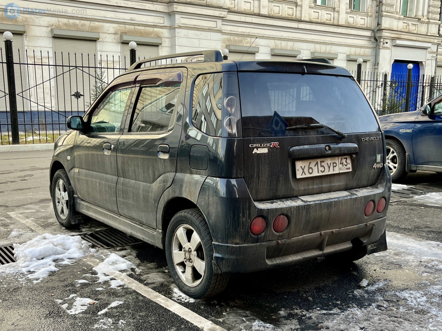 х 615 ур 43, Chevrolet Cruze Suzuki Ignis rebadge (HR51S/HR81S; JP-market), 2001–2008